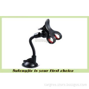 Dual Clip Long Tube Universal Car Mobile Phone Holder Winds